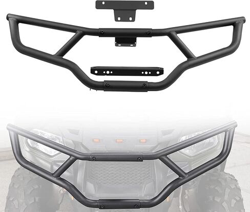 مصد حماية الفرشاة الأمامية A & UTV PRO لعام 2014-2022 Polaris Sportsman Touring 570 450 H.O، ملحقات حماية ممتص الصدمات من الفولاذ عالي التحمل، استبدل OEM # 2879714 in Saudi Arabia