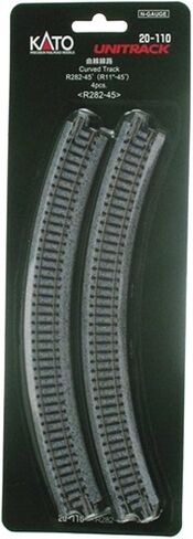 Kato 20-110 N Unitrack 11 Radius Curve Track 4pcs in Saudi Arabia