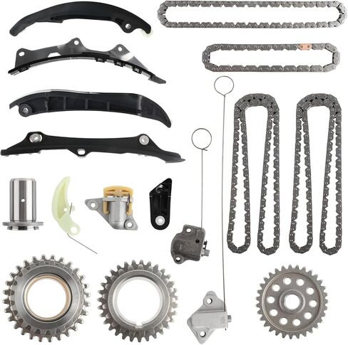 مجموعة سلسلة توقيت المحرك PUENGSI مناسبة لـ 2011-2015 Grand Cheroke 3.6L، 2014-2015 Grand Cheroke 3.0L، 2014-2015 Cheroke 3.2L، 2012-2015 Wrangler 3.6L in Kuwait