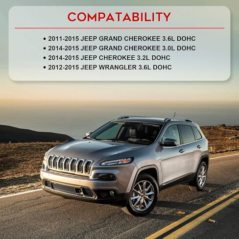 مجموعة سلسلة توقيت المحرك PUENGSI مناسبة لـ 2011-2015 Grand Cheroke 3.6L، 2014-2015 Grand Cheroke 3.0L، 2014-2015 Cheroke 3.2L، 2012-2015 Wrangler 3.6L in Kuwait