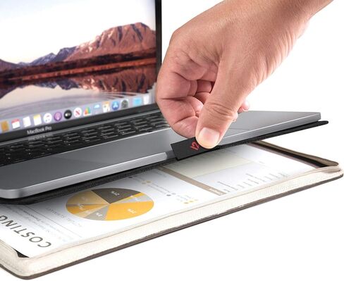 كتاب اثنا عشر جنوبًا V2| حافظة/حافظة كتب جلدية كلاسيكية مع جيب داخلي لجهاز MacBook Pro مقاس 13 بوصة مع Thunderbolt 3 (USB-C) وMacBook Air Retina مقاس 13 بوصة، و13 بوصة Pro USB-C/ 13 بوصة Air Retina in Kuwait