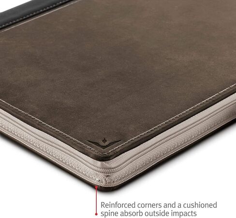 كتاب اثنا عشر جنوبًا V2| حافظة/حافظة كتب جلدية كلاسيكية مع جيب داخلي لجهاز MacBook Pro مقاس 13 بوصة مع Thunderbolt 3 (USB-C) وMacBook Air Retina مقاس 13 بوصة، و13 بوصة Pro USB-C/ 13 بوصة Air Retina in Kuwait