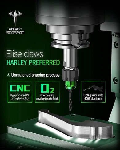 أذرع قابض فرامل الدراجات النارية باللون الأسود H1-625 من PoISON SCORPION قابلة للتعديل متوافقة مع FLHTC FLHTP FLHT FLHTCU FLTRX FLTR FLTRU FLHRC FLHR FLHPE FLHP FLHX FLHTK FLHXXX FLHTCUTG in Kuwait