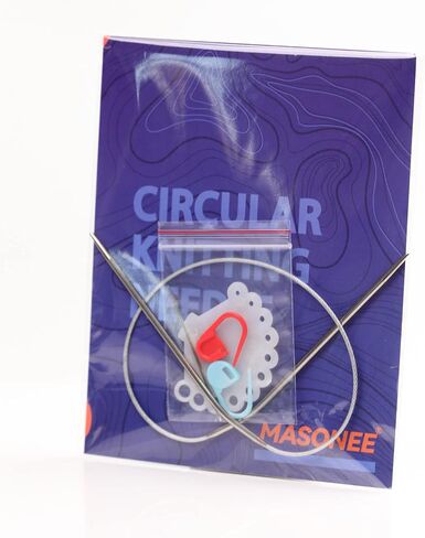 Stainless Steel Circular Knitting Needles Size 7 (4.5mm) 24inch Length in Saudi Arabia