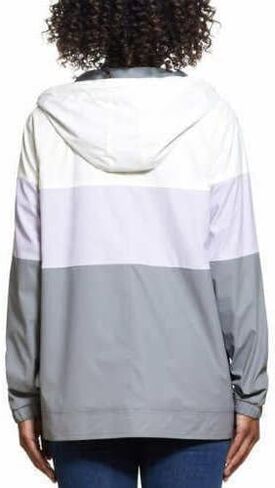 سترة مطر نسائية عتيقة مقاومة للطقس، مقاس X-Large in Kuwait