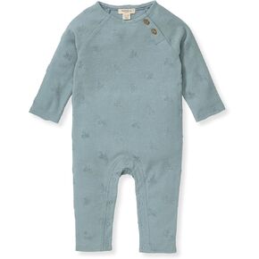 Burt's Bees Baby Baby Boys' Romper Jumpsuit, 100% Organic Cotton One-Piece Coverall, Watercolor Rainbow Stripe, Watercolor Rainbow Stripe, 9 Months in Kuwait