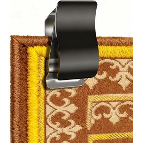 شماعات اللحاف للسجاد المعلق على الحائط وجلود الحيوانات، ومعلقات النسيج، ومشابك البطانية، 4 عبوات in Kuwait