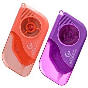 Aesthetic and Cute Camera-Shaped White Correction Tape, 49.21ft(15m) Each, 2-Count Pack, Easy to use, Dry Instantly, Clean and Tear-Resistant Tape Office or School Supplies (Blue+Green) in Kuwait