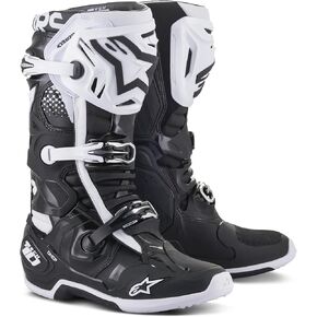 أحذية Alpinestars Tech 10، أحذية موتوكروس عالية الأداء، معتمدة من CE، 12، فوق بنفسجي/أسود in Kuwait