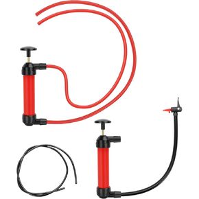 2 حزمة سيفون مضخة، مضخة نقل المياه المحمولة، مضخة مياه يدوية، مجموعة مضخة يدوية لنقل الوقود لخزان الوقود الغاز الأسماك in Kuwait