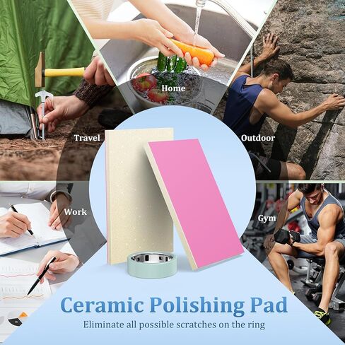 YWXTW Polishing Pad Designed for Oura Ring 4 Ceramic, [Scratch Remover] [Restore Finish], Ring Buffing & Cleaning Kit for Oura Ceramic, 2 Pack in Saudi Arabia