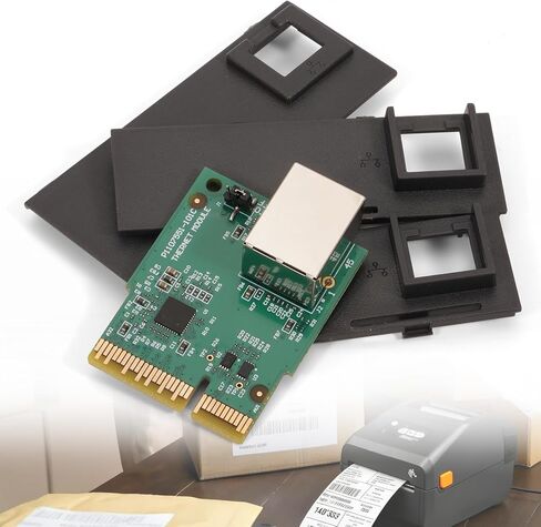 P1112640-015 بطاقة الشبكة السلكية المدمجة PCBA Board ترقية مجموعة وحدة إيثرنت المتوافقة مع Zebra ZD421C ZD421D ZD421T طابعة باركود حرارية لسطح المكتب 203 نقطة في البوصة 300 نقطة في البوصة in Saudi Arabia
