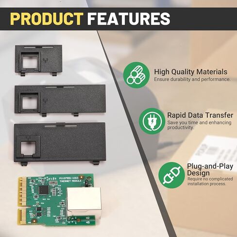 P1112640-015 بطاقة الشبكة السلكية المدمجة PCBA Board ترقية مجموعة وحدة إيثرنت المتوافقة مع Zebra ZD421C ZD421D ZD421T طابعة باركود حرارية لسطح المكتب 203 نقطة في البوصة 300 نقطة في البوصة in Saudi Arabia