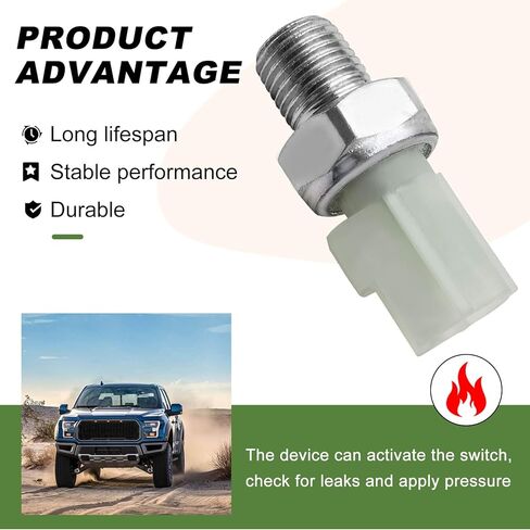 Engine Oil Pressure Sensor Compatible with Fd E-250 2007-2012, E-350 2007-2012, E-450 2005-2012, Explorer 2006-2013, Lincoln MKZ/Navigator 2007-2012, Replace OE #6U5Z9278D, 1U5Z9278DA in Saudi Arabia