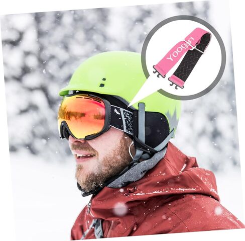 balacoo Ski Goggles Strap Replacement Glasses Elastic Straps Adjustable Snowboard Snow Goggles Straps for Ski Accessory, 61x4.5cm in Saudi Arabia
