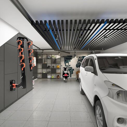 حامل حائطي، جهاز استقبال 2 بوصة، أقصى حمل يصل إلى 300 رطل، رف الدراجة وتخزين رف البضائع، منظم المرآب المعلق، جهاز استقبال وصلة المقطورة، منظم تخزين حامل التزلج على الدراجة in Kuwait