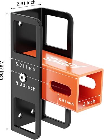 حامل حائطي، جهاز استقبال 2 بوصة، أقصى حمل يصل إلى 300 رطل، رف الدراجة وتخزين رف البضائع، منظم المرآب المعلق، جهاز استقبال وصلة المقطورة، منظم تخزين حامل التزلج على الدراجة in Kuwait