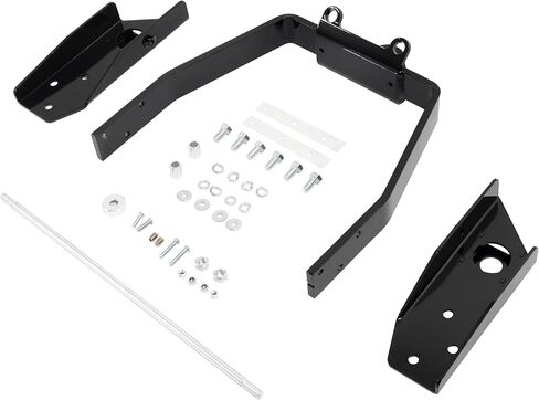 حامل وصلة وصلة المقطورة متوافق مع 2008-2024 Can-Am Spyder RT, RS, ST, GS, F3-T, F3 طلاء فولاذي محدود مطلي باللون الأسود in Saudi Arabia