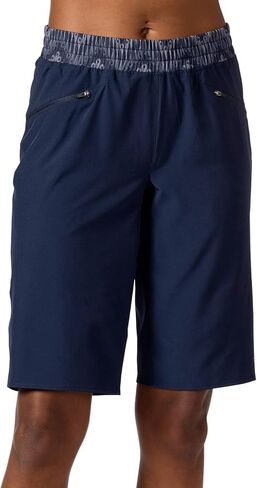 Terry Cycling Shorts for Women Relaxed Fit Rover Bike Short, Pull-on Style Elastic Waistband and 2 Zippered Pockets in Saudi Arabia