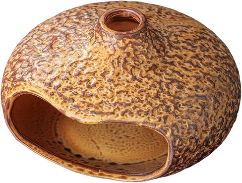 Ceramic Burner Smudge Bowl Tray, Cone Burner Holder for Desktop, Fireplace Tabletop- Yellow in Saudi Arabia