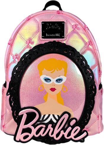حقيبة ظهر صغيرة حصرية من Loungefly Barbie Iridescent in Saudi Arabia