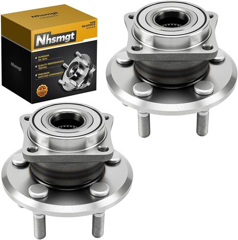 512512 Rear Wheel Bearing Hub Compatible with Vibe AWD 2003 2004 2005 2006, Matrix AWD 2003-2006 Without ABS 5-Lug 2pcs HA590002 in Kuwait