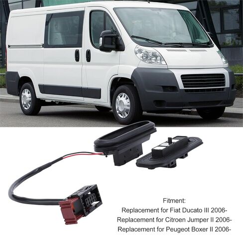 Keenso Sliding Door Contact Switch, 2 Pin 3 Pin ABS with High Grade ABS Material for Stable Performance Replacement Part for Ducato III 2006 in Saudi Arabia