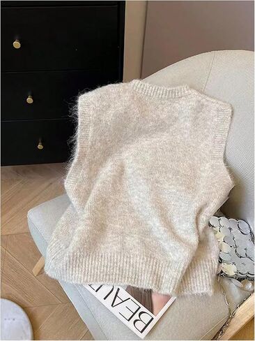 GORGLITTER المرأة القوس سترة سترة لطيف الصيف عطلة الخروج ملابس بلا أكمام Crewneck خفيفة الوزن متماسكة تانك القمم in Kuwait