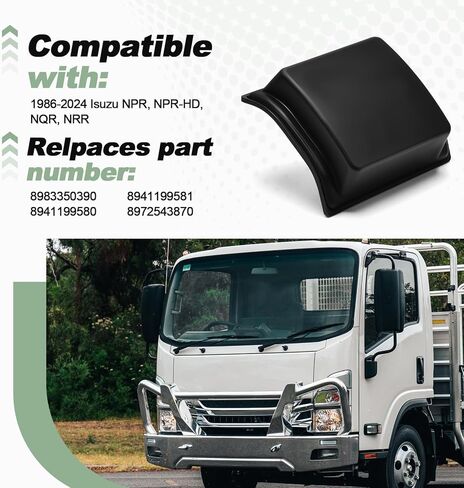 4 قطع من مجموعة عازلة وقف الربيع من أوراق الشجر المطاطية المتوافقة مع 1986-2024 Isuzu NPR NPR-HD NQR NRR استبدال 8983350390 8941199580 8941199581 8972543870 in Kuwait