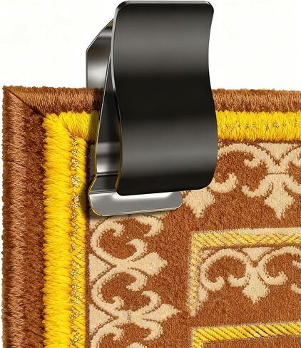 شماعات اللحاف للسجاد المعلق على الحائط وجلود الحيوانات، ومعلقات النسيج، ومشابك البطانية، 4 عبوات in Kuwait