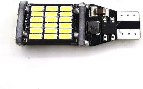 2PCS T15 W16W 921 912 T16 902 LED Bulbs High Power 45pcs 4014SMD Super Bright 1200LM Replace For Car Reversing Light White in Saudi Arabia