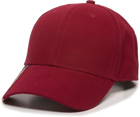 Outdoor Cap American Flag Dad Hat – Mid Profile Structured Cotton Baseball Cap with USA Flag Brim, Adjustable, One Size in Saudi Arabia