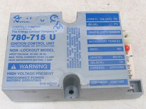 Replacement for Robertshaw 780-715 U Ignition Control Unit Module 018-00352 SP715/USI715U OEM in Saudi Arabia