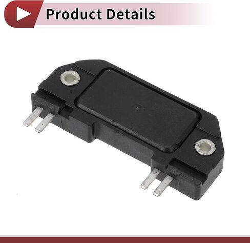 No.1211560 Ignition Module Ignition Control Module for Jeep Cherokee 1984-1986 Plastic Black in Saudi Arabia