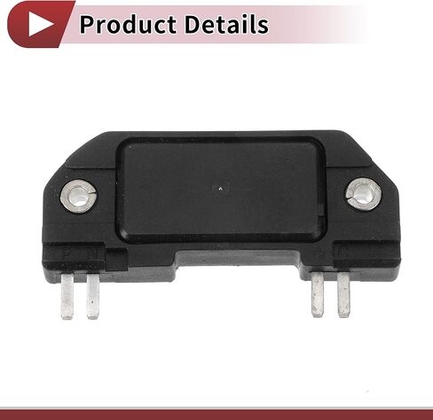 No.1211560 Ignition Module Ignition Control Module for Jeep Cherokee 1984-1986 Plastic Black in Saudi Arabia
