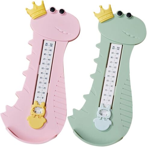 SAFIGLE 2pcs Boys and Girls Foot Measurement Device for Accurate Shoe Sizing Boy Girl Foot Measurer Tool for Boy Girl Shoes Easy to Use Suitable for Boys and Girls in Saudi Arabia