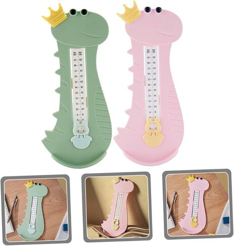 SAFIGLE 2pcs Boys and Girls Foot Measurement Device for Accurate Shoe Sizing Boy Girl Foot Measurer Tool for Boy Girl Shoes Easy to Use Suitable for Boys and Girls in Saudi Arabia