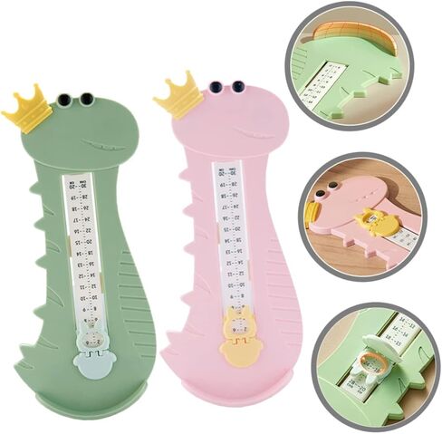 SAFIGLE 2pcs Boys and Girls Foot Measurement Device for Accurate Shoe Sizing Boy Girl Foot Measurer Tool for Boy Girl Shoes Easy to Use Suitable for Boys and Girls in Saudi Arabia