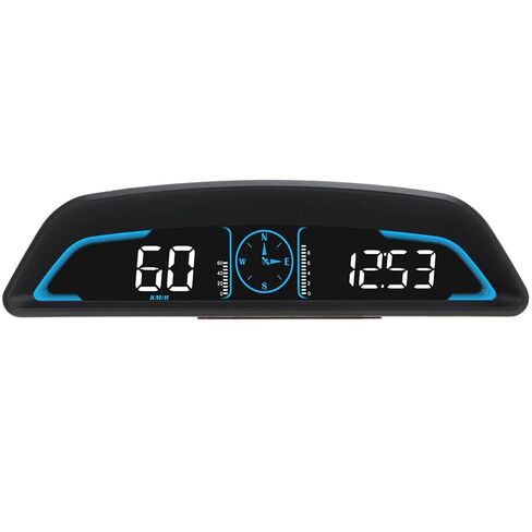 عداد السرعة للسيارة، شاشة HUD العالمية للسيارة، عداد السرعة الرقمي مع منبه السرعة، تعديل السطوع التلقائي للمركبة الذكية ومنبه القيادة بالتعب in Kuwait