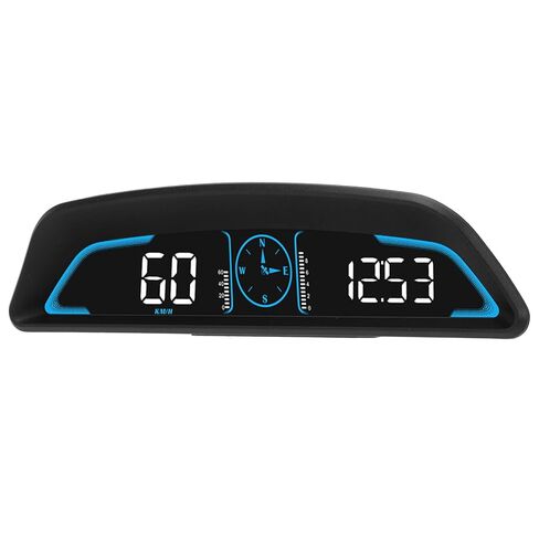 عداد السرعة للسيارة، شاشة HUD العالمية للسيارة، عداد السرعة الرقمي مع منبه السرعة، تعديل السطوع التلقائي للمركبة الذكية ومنبه القيادة بالتعب in Kuwait