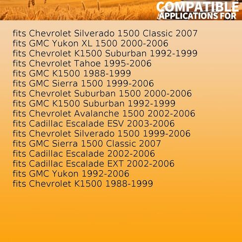 1 x Adjustable Torsion Bar Key Front fits Chevrolet Silverado 1500,Tahoe 1995 1996 1997 1998-2006 fits GMC Sierra 1500 1999-2006 fits Cadillac Escalade EXT, ESV 2002-2006 in Kuwait