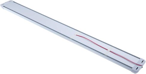 تركيبات إضاءة LED داخلية للمقطورة Raycharm RV، غطاء ألومنيوم 37.8 بوصة × 3.9 بوصة، مساحات كبيرة بيضاء باردة 6000 كلفن مضيئة، سحب أمبير منخفض عالي الإخراج، مفتاح تشغيل/إيقاف الروك 12 فولت - 24 فولت تيار مستمر، حزمة واحدة in Kuwait