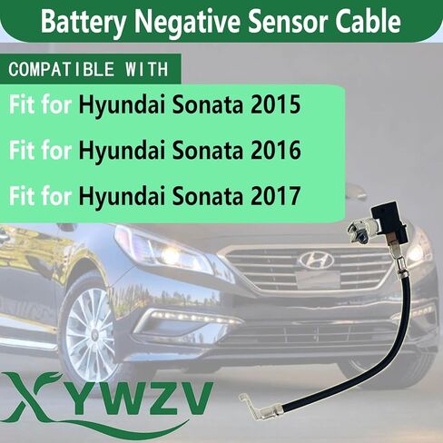 Battery Negative Sensor Cable 37180-C2100 Replacement for Hyundai Sonata 2015 2016 2017, OEM Ground Battery Terminal Wire Harness in Saudi Arabia