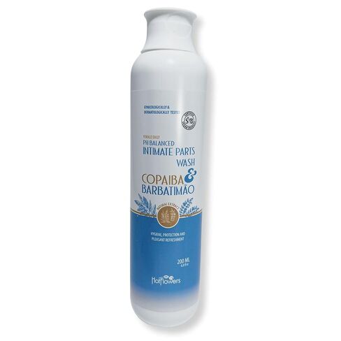 HOT FLOWERS Copaiba Barbatimao Feminine Wash for Intimate Care, Women pH Balanced for Essentials Body Health, Daily Use, Gynecologist and Dermatologist Tested, 4.4 oz. in Kuwait