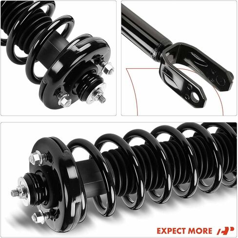 مجموعة دعامة خلفية كاملة ونوابض ملفوفة من A-Premium متوافقة مع Honda Crosstour 2012-2015، Accord Crosstour 2010-2011، FWD، مجموعة مكونة من قطعتين in Kuwait