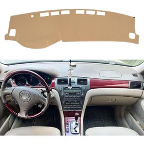 Dash Cover Mat Custom Fit for 2004-2006 Lexus RX330,2007-2009 RX350, 2006-2008 RX400h, Dashboard Cover Pad Carpet Protector (Beige) in Kuwait