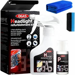 Headlight Restoration Kit, Car Headlight Restorer Kit, Headlight Refurbishing Agent, Automotive Headlamp Restoration Kit, Headlight Refurbishment Kit for All Vehicle Types in Saudi Arabia