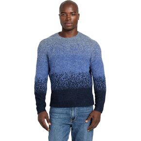 Guess Men's Eco Long Sleeve Trey Marled Stripe Sweater in Saudi Arabia
