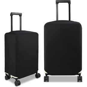 مجموعة أغطية حقائب السفر المكونة من 3 قطع من HYPER VENTURE - واقي الأمتعة الأنيق يناسب الأمتعة مقاس 18-30 بوصة (أسود - 3 قطع، S/M/L) in Kuwait