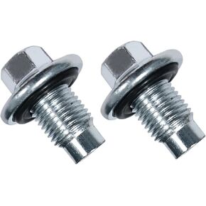 زيت المحرك قابس التصريف الترباس M14x1.5 6506214AA 6507741AA لـ 2003-2020 كرايسلر دودج جيب 2 PACK in Kuwait